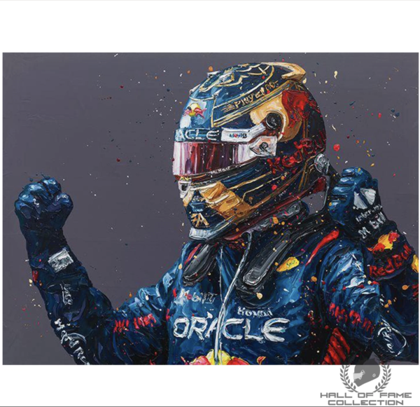 Max Verstappen Wins F1 Title 2023 Paul Oz Artwork